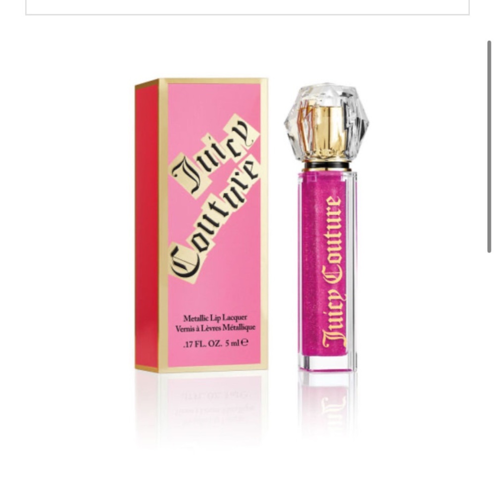 Juicy Couture Rare Metallic Lip Lacquer In Femme Fatale NIB